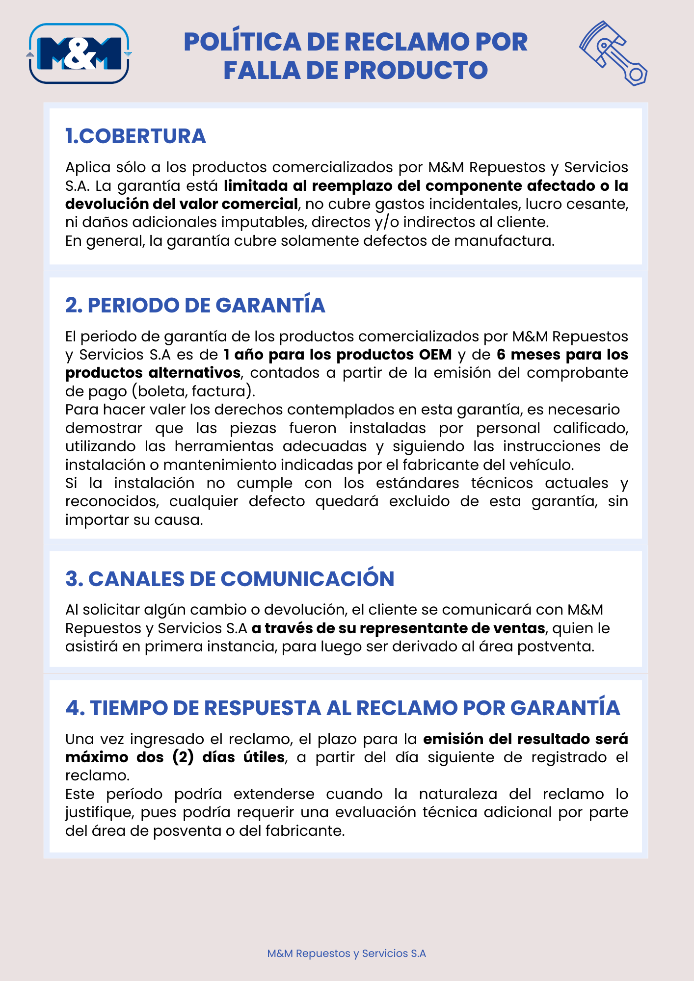 Política de Devolución 2